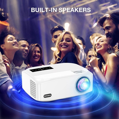 Heimkino Beamer, 9500 Lumen Video Beamer with 150.000 Stunden Verlängert, Native - Bild 6 von 7