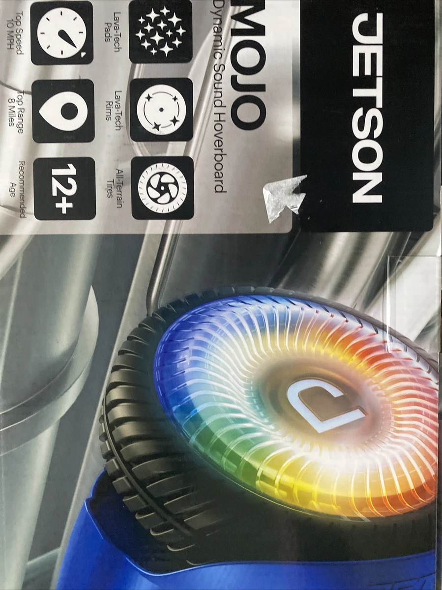 Jetson Mojo All-Terrain Dynamic Sound Hover Scooter UL-2272 BLUE  