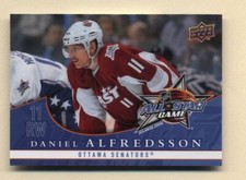 2008-09 Upper Deck Hockey All Star Game Daniel Alfredsson (Senators)