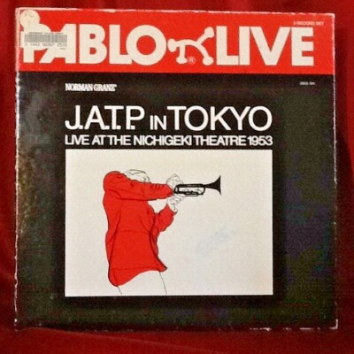 アート・デザイン・音楽 Norman Granz J.A.T.P. In Tokyo 1953 3 LP - NORMAN GRANZ' J. A. T. P. IN TOKYO, LIVE AT THE NICHIGEKI