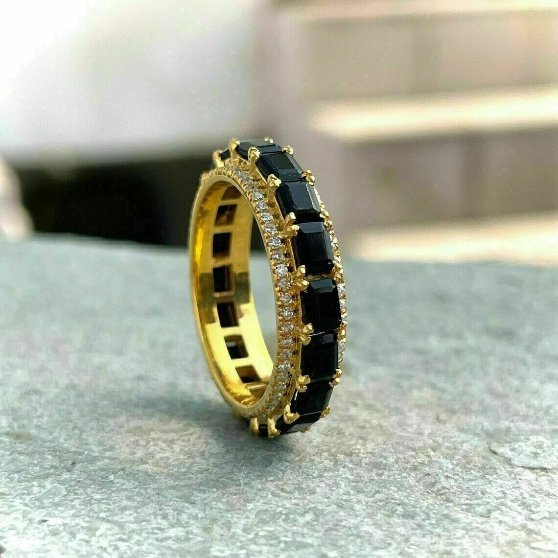 Black onyx 2024 eternity band