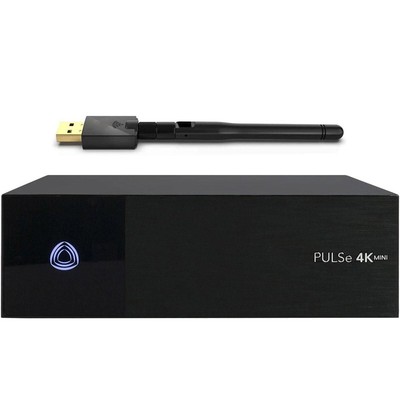 AB PULSe 4K Mini SE UHD WLAN 600Mbits 1x DVB-S2X E2 Linux MicroSD LAN Receiver