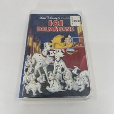 101 Dalmatians (VHS 1263) Classic Black Diamond Edition Rare New Factory Sealed!