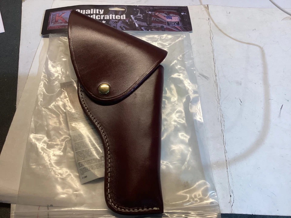 Triple K  Style 17 Flap holster Ruger Blackhawk or similar 4 5/8 inch RH. NEW - Image 3 of 4