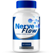 Nerve Flow for Neuropathy Capsules, NerveFlow Nerve Health Support Pill 60ct