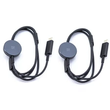 Lot of 2 Genuine Samsung Galaxy Watch Charger (Fast Charging) EP-OR900BBEGUJ