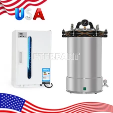 ETERFANT Dental 24L Medical Steam Sterilizer Autoclave/27L Sterilization Cabinet