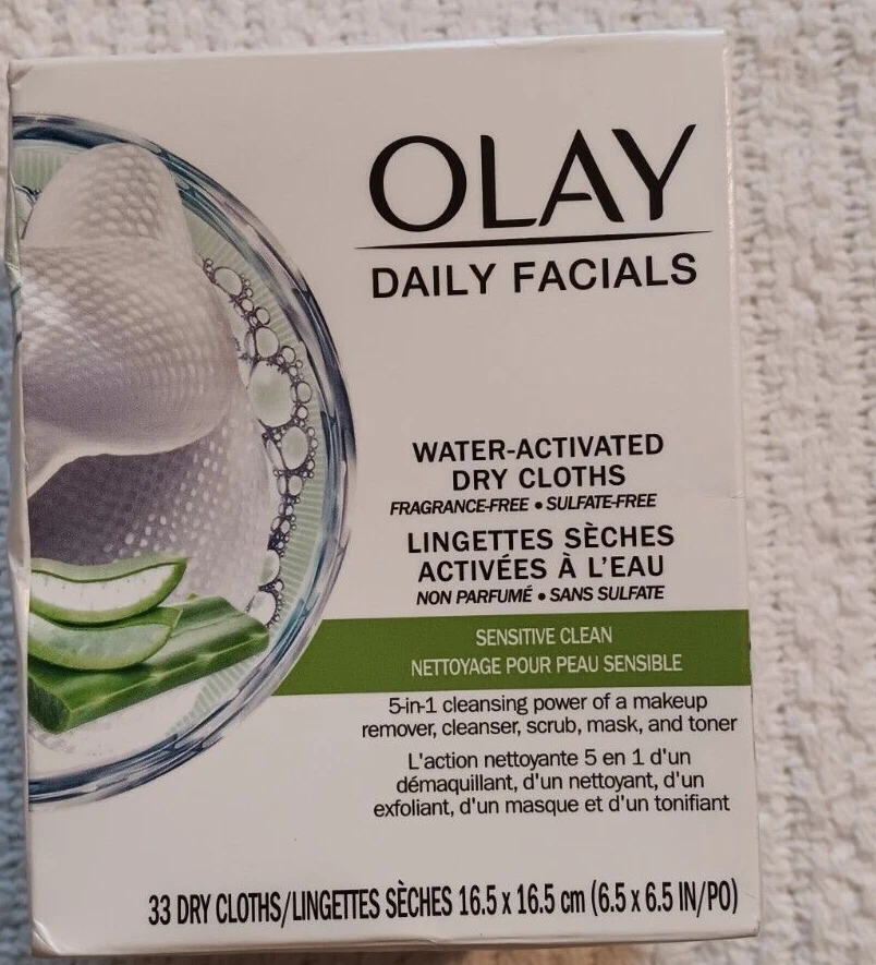Olay Regenerist Limpiador Facial Diario Faciales Paños Desmaquillante Toallitas Lote Foto 4 de 4