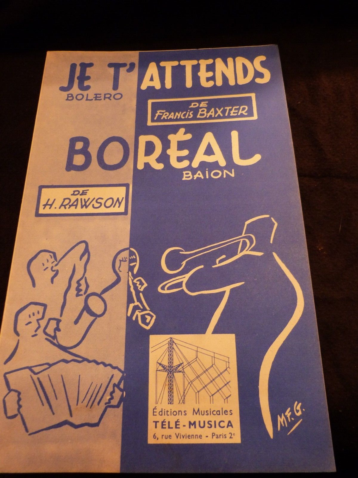 Partition I Am Waiting For You Francis Baxter Boreal Rawson Sheet Music