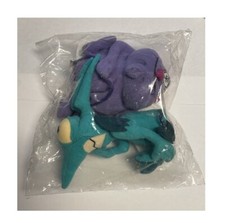 Vintage 1997 Disney Hercules Pain  Panic Bean Bag Plush Lot of 2 New / Sealed 