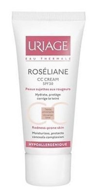 Uriage Roseliane Cc Cream 40 ml SPF 30 Anti-Redness Skin Moisturizer NEW!