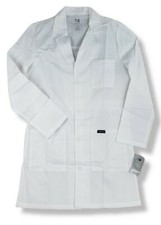 Dagacci Medical Uniform 35" Unisex Lab Coat White Small