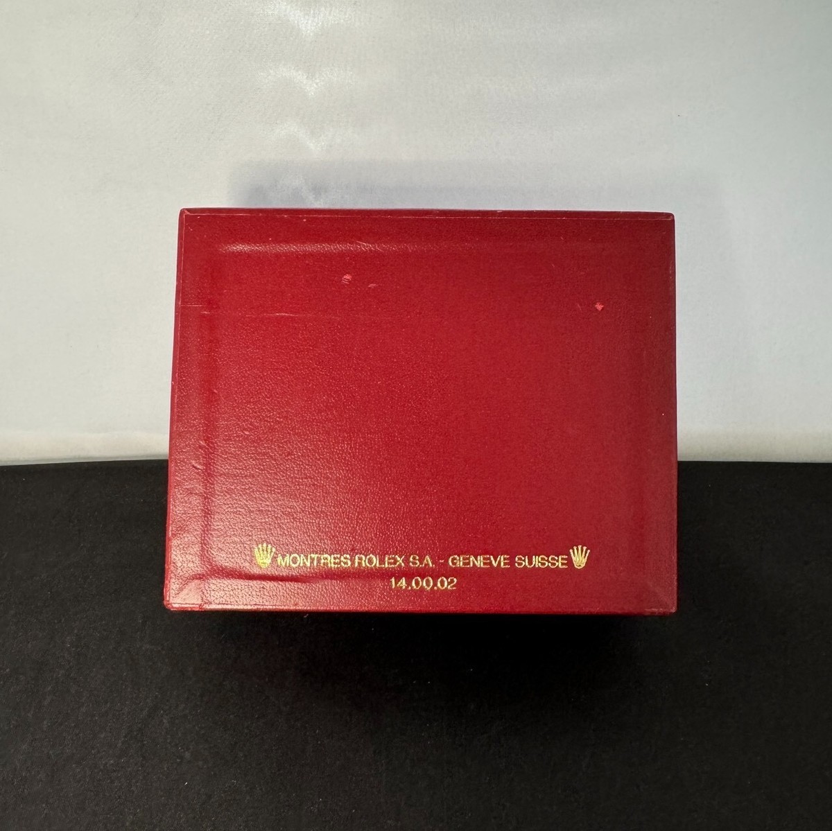 ROLEX Red Watch Box Case 14.00.02 100%Authentic YZ4106 There