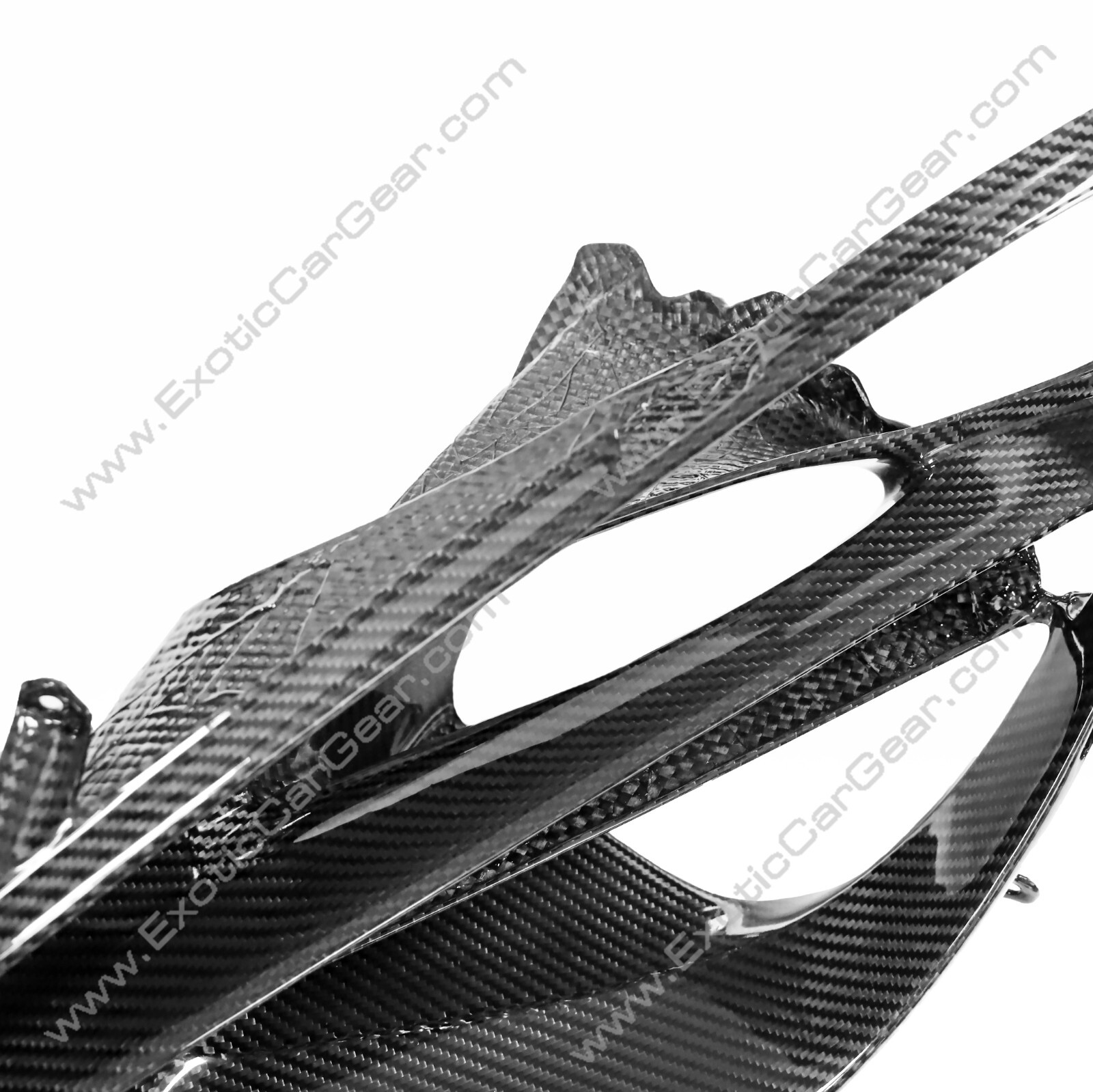 McLaren 720S / 750S Carbon Fiber Headlight Trim