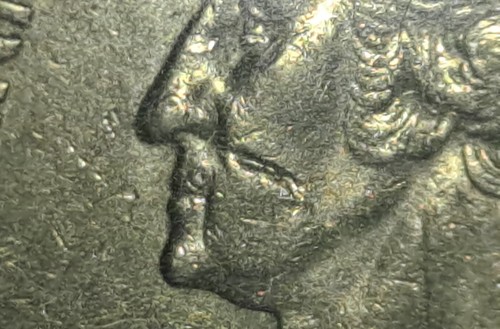 2000 P South Carolina State Quarter Big Lamination Error/¡Tipo Scarface Gash! - Imagen 4 de 6