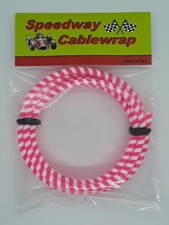 Pink  White Speedway Cable Wrap Brake Speedometer Scooters / Bike / Bicycles