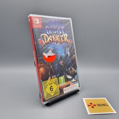 Nintendo Switch Spiel: Grave Danger	Downloadcode - Keine Softwarekarte		NEU