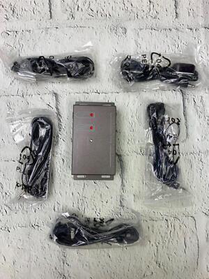 Infrared IR Remote Control Repeater Remote Control Extender Kit Black