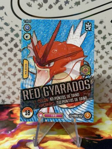 Red Gyarados Pokemon Master Journey’s No. 0130 TCG Peru Ed 2023 - Afbeelding 1 van 4