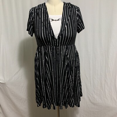 torrid nightmare before christmas dress Plus Size - Disney The Nightmare Before Christmas Sally Lace-Up Skater Dress