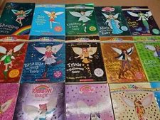 Lot of 10 Rainbow Magic Fairies Children's Kids Chapters Books RANDOM MIX