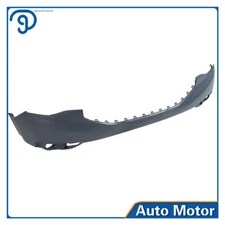 Front Bumper Cover Upper Black W/O Radar Holes For 2017-2019 GMC Acadia