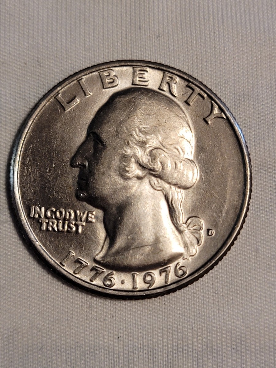 1976 D Bicentennial Quarter Double Ear Error | eBay
