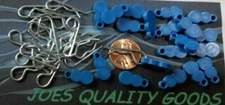 30 1/10TH SCALE RC CAR BODY CLIP PIN BLUE PULL TABS 30 CLIPS INCLUDED