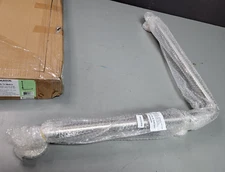 Kingston Brass GBL1424CSR8 Made To Match 24"x24" L-Shaped Grab Bar - Right Hand