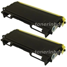 2 Pack TN350 TN-350 Toner Cartridge For Brother HL-2030 HL-2040 HL-2070N Printer
