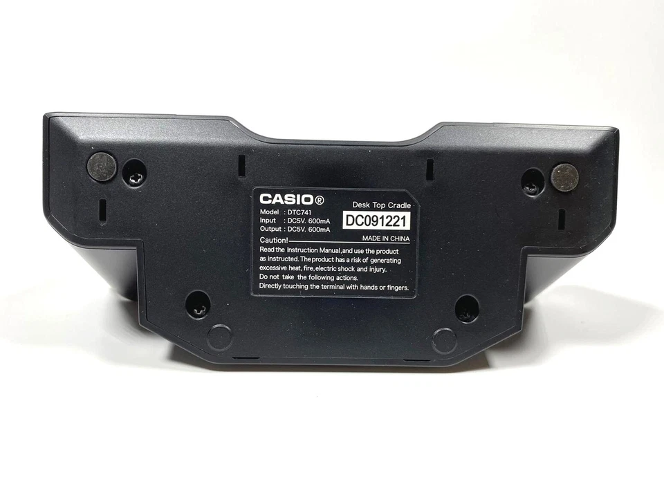 Настольная док-станция Casio DTC741 5 В постоянного тока 600 мА - Изображение 3 из 3