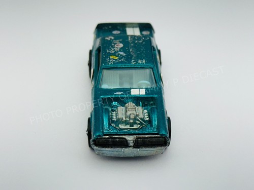 Hot Wheels Redline NITTY GRITTY KITTY Aqua HK White Interior Nice !!! - Picture 3 of 5