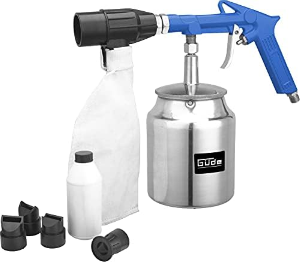 Gude Sabbiatura kit pistole con recupero