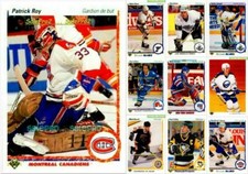 100++ UPPER DECK 1990 NHL FRENCH RC ROOKIE SINGLES SET MINT LOT .. YOU PICK LIST