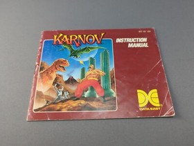 * Karnov (Nintendo NES, 1988) Cartridge And Manual Only