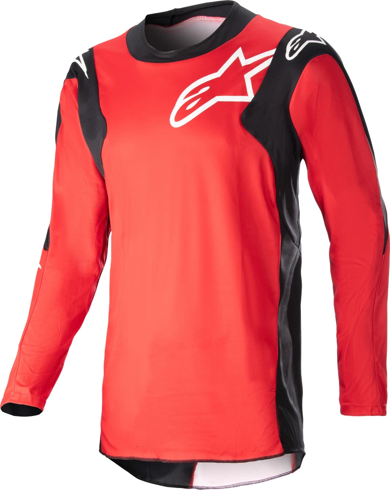 Camiseta Alpinestars Racer Hoen Rojo Negro-DESCATA