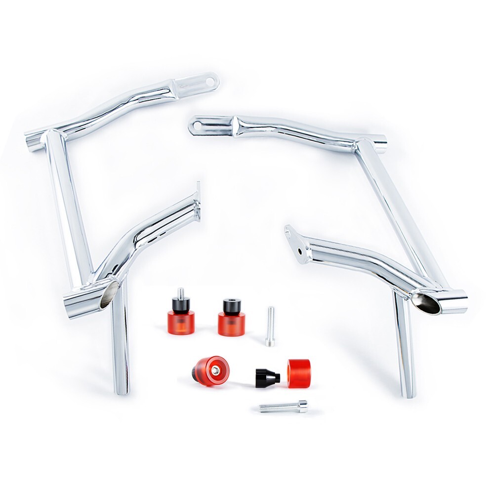 Saddlebag Guard Rails Bag Guards Front Highway Engine Guard For Harley Touring