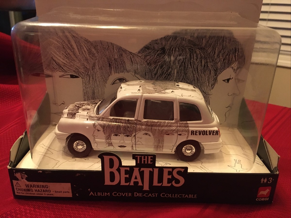 ミニカー Corgi The Beatles album cover die-cast New CORGI The Beatles REVOLVER ALBUM COVER Car LONDON Double