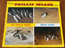 VINTAGE POSTCARD PHILLIP ISLAND VICTORIA PHOTOGRAPH FOLD OUT SOUVENIR