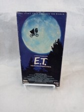 E.T. ET The Extra Terrestrial VHS 1988 MCA Green and Black Tape Spielberg