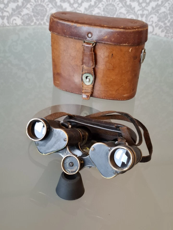 Emil Busch A.G RATHENOW D F 03 6 Fach U.F Fernglas - Bild 2 von 4