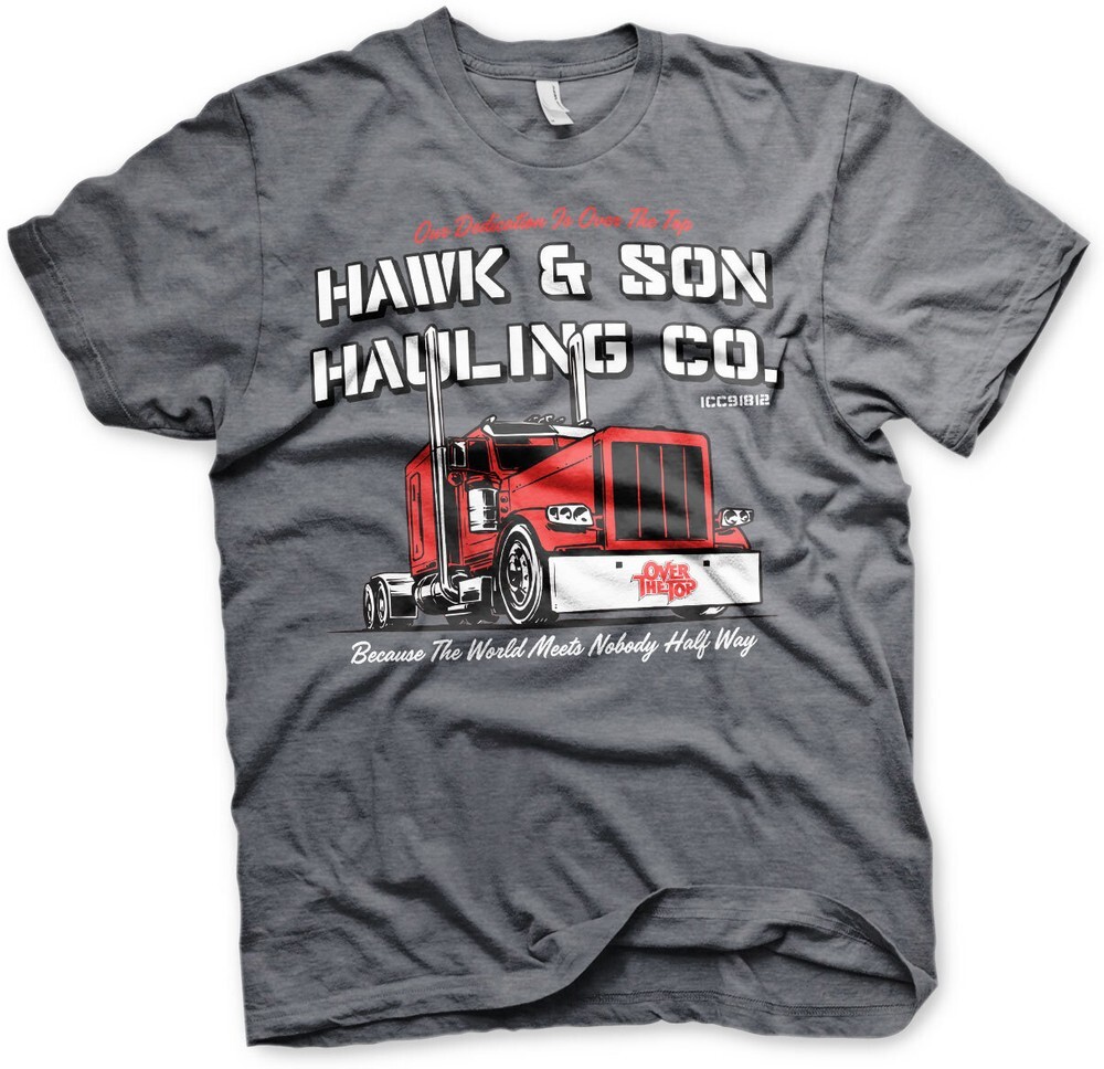 Верхняя футболка Hawk - Son Hauling Co Темно-верескового цвета 5490₽