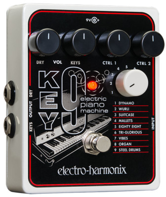 EHX Electro Harmonix KEY9 Electric Piano Machine Effects Pedal, Brand New !