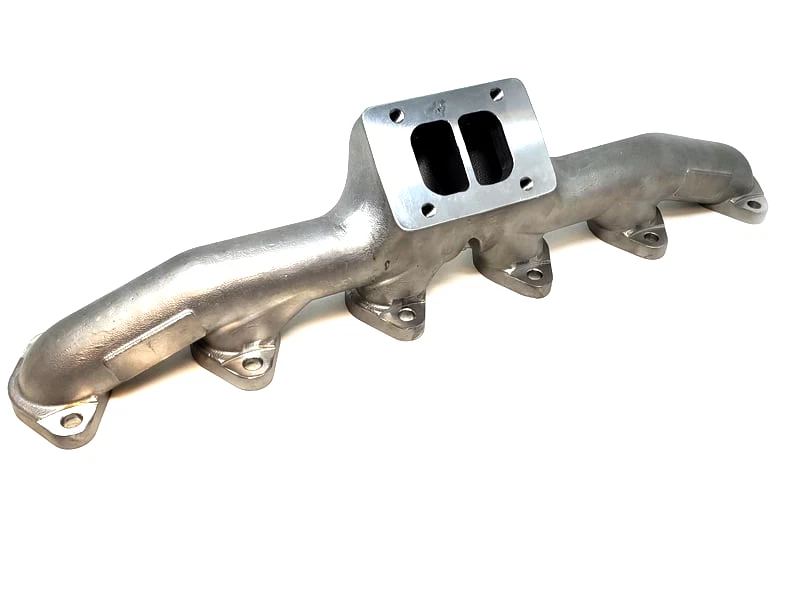 Colector intercambiable T4 montaje inoxidable segunda generación 98-19 6,7 5,9 Dodge RAM Cummins diésel Foto 2 de 2