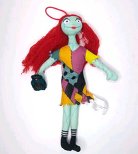 Disney Burton Nightmare Before Christmas Sally 11" Hanging Plush Halloween Doll