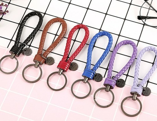 Llavero tejido bellota para automóvil agarre para Porsche BMW Mercedes Lexus Ford - Imagen 5 de 11