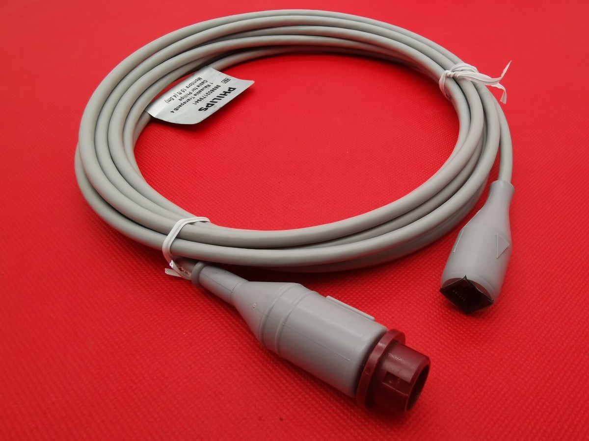 1pc 12pin to Abbott interface Invasive pressure cable For PHILIPS
