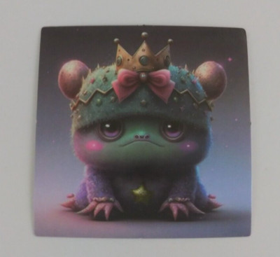 Colorful Cute Fantasy Creatures Sticker 1 7/8'' (AAI)