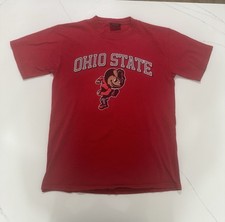 Vintage Ohio State Buckeyes Brutus Tee Double-Sided Size Medium