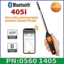 Testo 405i Bluetooth Thermal Anemometer Smart Probe 0560 1405 Air Velocity